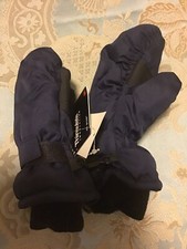Thinsulate Insulation Boy s Waterproof Mittens. Size 4-7. NWT