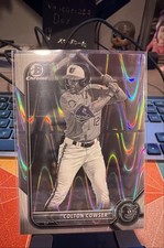 2022 Bowman Draft - Chrome Colton Cowser #BDC-149 Black & White RayWave...