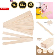Paint Stir Sticks 30 Pieces 12 Inch Wooden Mixers for Paint Crafts Garden Labels
