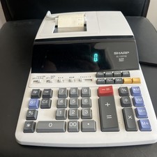 SHARP EL-1197PIII Desktop Adding Machine Calculator 12 Digit