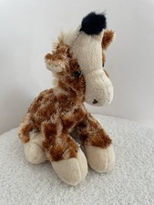 Aurora World Giraffe Bean Bag Plush Stuffed Animal Soft Toy 8 Tall Brown Tan