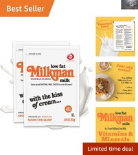 Rich Tasting Low-Fat Milk Powder   Just Add W...