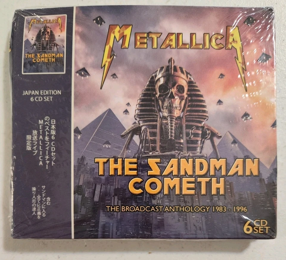 Metallica - The Sandman Commeth Broadcast Anthology 1983-1996 (CD, 2019) DIGIPAK - Image 1 of 4