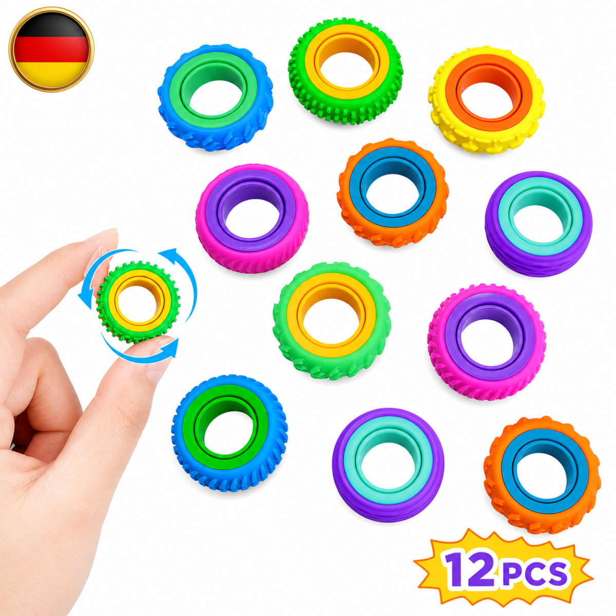 ADHS Spielzeug Mädchen Kinder Betreuung Konzentration Stress für Autismus DE