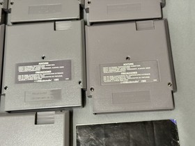 Nintendo NES Spiele Sammlung - 10 Spiele - Kirby`s Adventure - Turtles 2 Top Gun