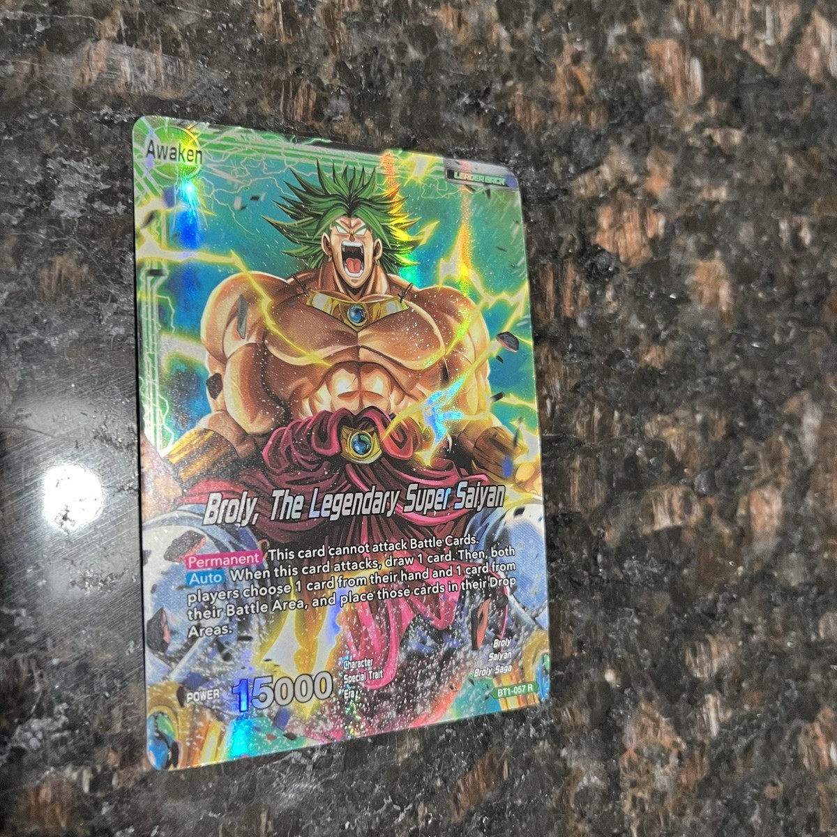 Broly the Legendary Super Saiyan Leader Foil Dragon Ball