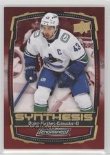 2023-24 Upper Deck Engrained Synthesis Red Quinn Hughes #S-24 1q2