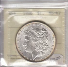 1886 USA Morgan Dollar - ICCS MS-62   C10