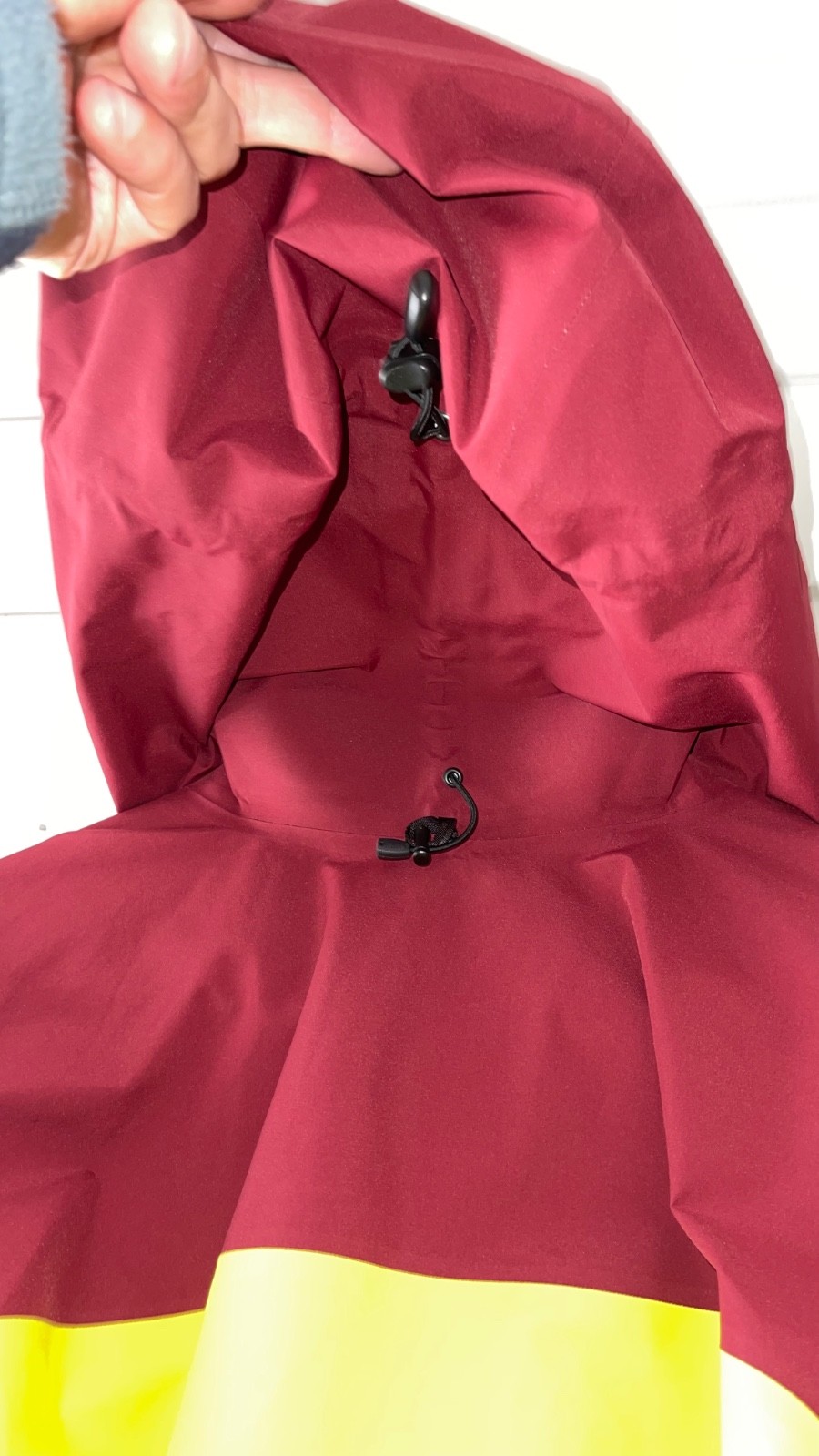 Arc'teryx SMU Alpha Pullover Mens Medium Scarlet / Euphoria RARE Made In Canada image 7