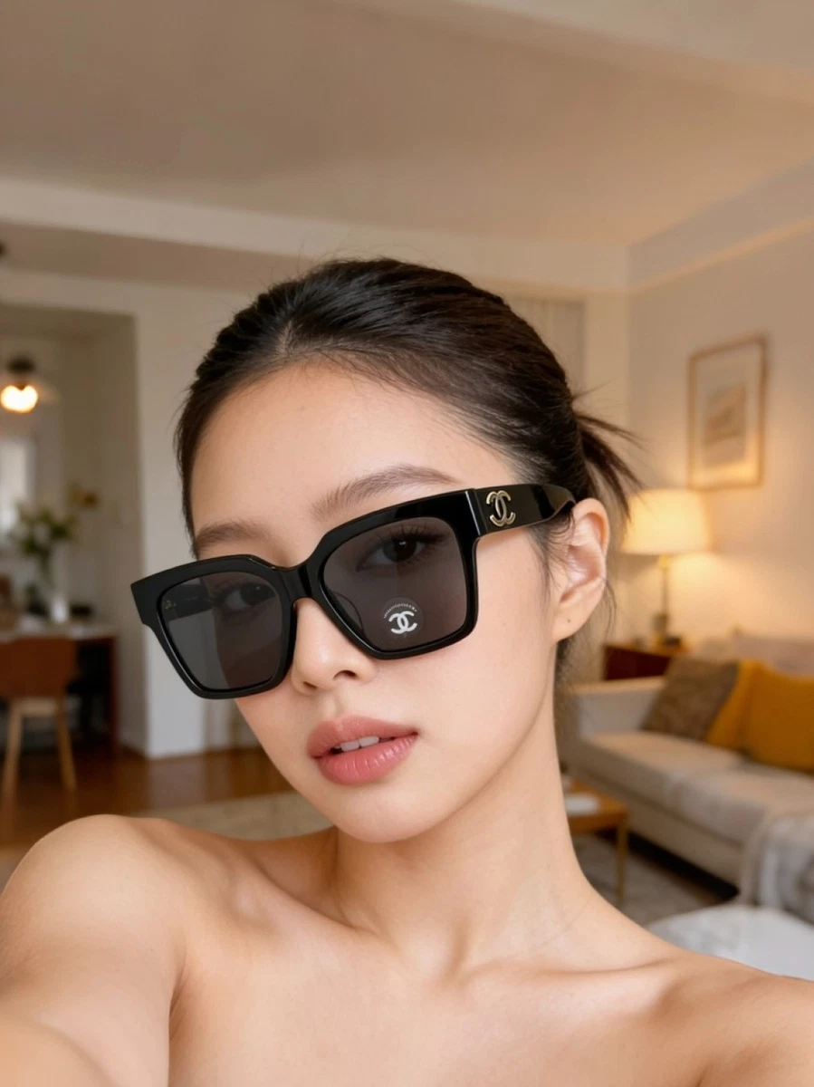 CHANEL Logo Sunglasses for Women for sale | eBay