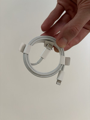 Apple USB-C to Lightning Cable - White, 2m
