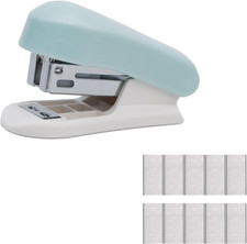 1 Pack Staplers for Desk Staplers, Blue Stapler, Miniature Stapler with Staples