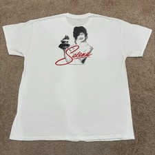 Vintage 1997 Selena Quintanilla Grammy Q Productions T-Shirt Mens XL White