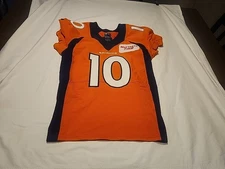 2021 Denver Broncos Nike Jerry Jeudy Practice Game Worn Jersey Photo Matched 