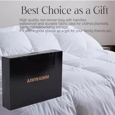 Queen Size Premium Goose Down Comforter Aiwwamm