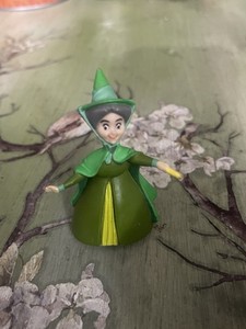 Fauna Green Fairy Disney Sleeping Beauty 2.7” Figure PVC Cake Topper