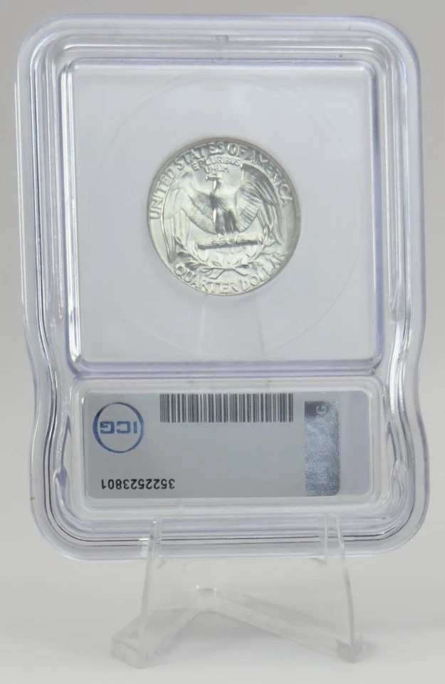 1946 Washington Silver Quarter MS65 Cherry Pickers Guide FS-102/802 (018.2) - Image 3 of 4