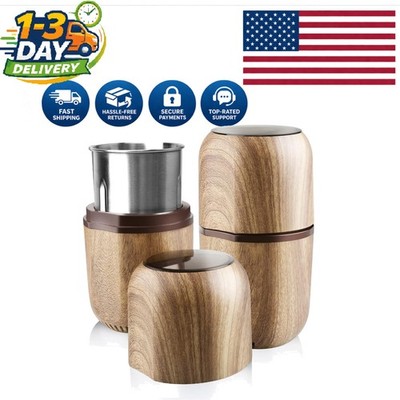 Electric Herb Grinder - Large Capacity 120g for Quick and Efficient Grinding