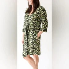 NWT Posh Peanut Camouflage Robe XL