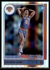 Quentin Grimes 2021-22 Panini NBA Hoops Premium Box Set Silver RC /199 B #206