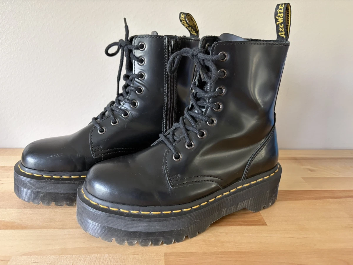 Dr. Martens Jadon Black Boots for Women for sale - eBay