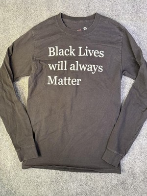 Black Student Union Shirt Mens Large Long Sleeve Nova Southeastern University