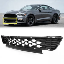 For Ford Mustang 15 16 17 #FO1036168 Black Front Lower Bumper Grille ABS Grill