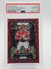 PATRICK MAHOMES II 2023 PRIZM NO HUDDLE RED /70 #149 CHIEFS PSA 10 Q4444