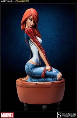 Sideshow Mary Jane Comiquette 11.5” J. Scott Campbell Spider-Man