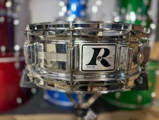 Vintage Rogers Dyna-Sonic Big "R" 5x14 Brass Dynasonic - USA - VIDEO