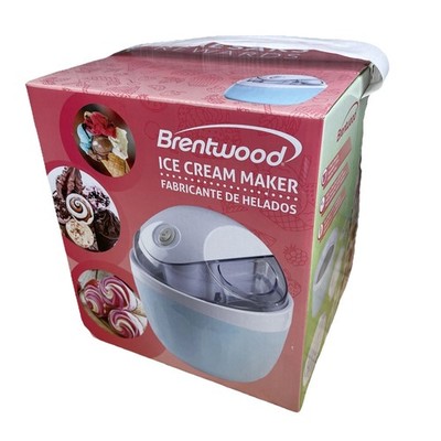 Brentwood TS-1410BL Gelato Sorbet Ice Cream Maker 1 Qt Machine NIB New In Box
