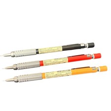 MUJI Balanced Mechanical Pencil Set 0.5mm   Black / Red / Yellow   Made in Japan