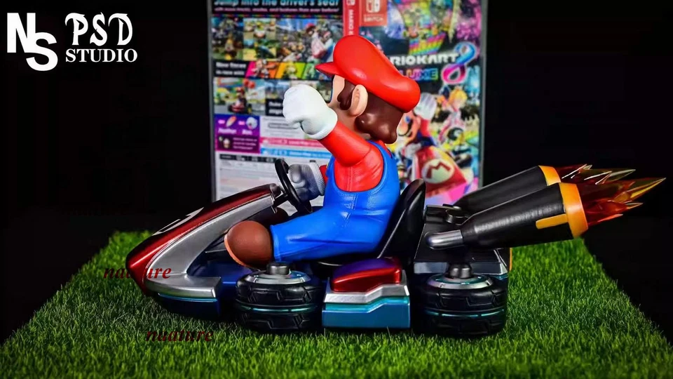 PSD Studio Mari Racing 限量雕像模型收藏品彩绘雕像 H13 厘米 — 第 4/4 张图片