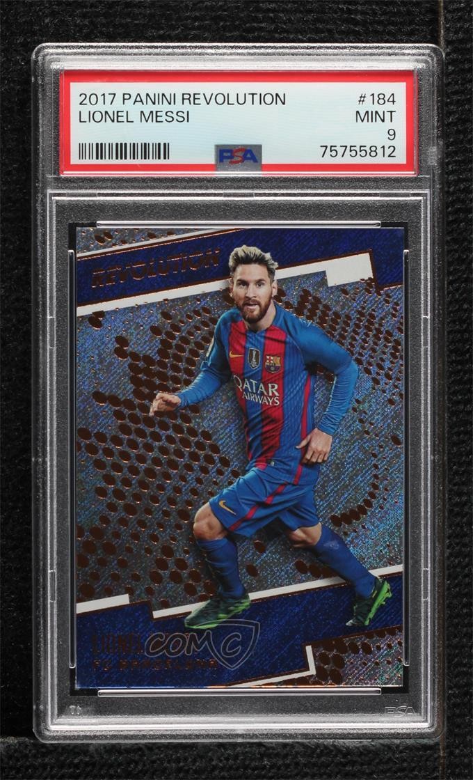 2017 Panini Revolution Lionel Messi #184 PSA 9 MINT 1n1r