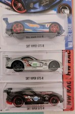 HOT WHEELS SRT VIPER GTS - R SET OF THREE VARIATIONS