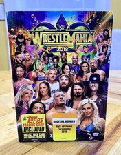 WrestleMania 2018 WWE (DVD, 3 Disc Set) W/Slipcover NEW SEALED 