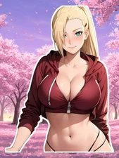 Anime Waifu Naruto Ino Yamanaka 6" Vinyl Sticker