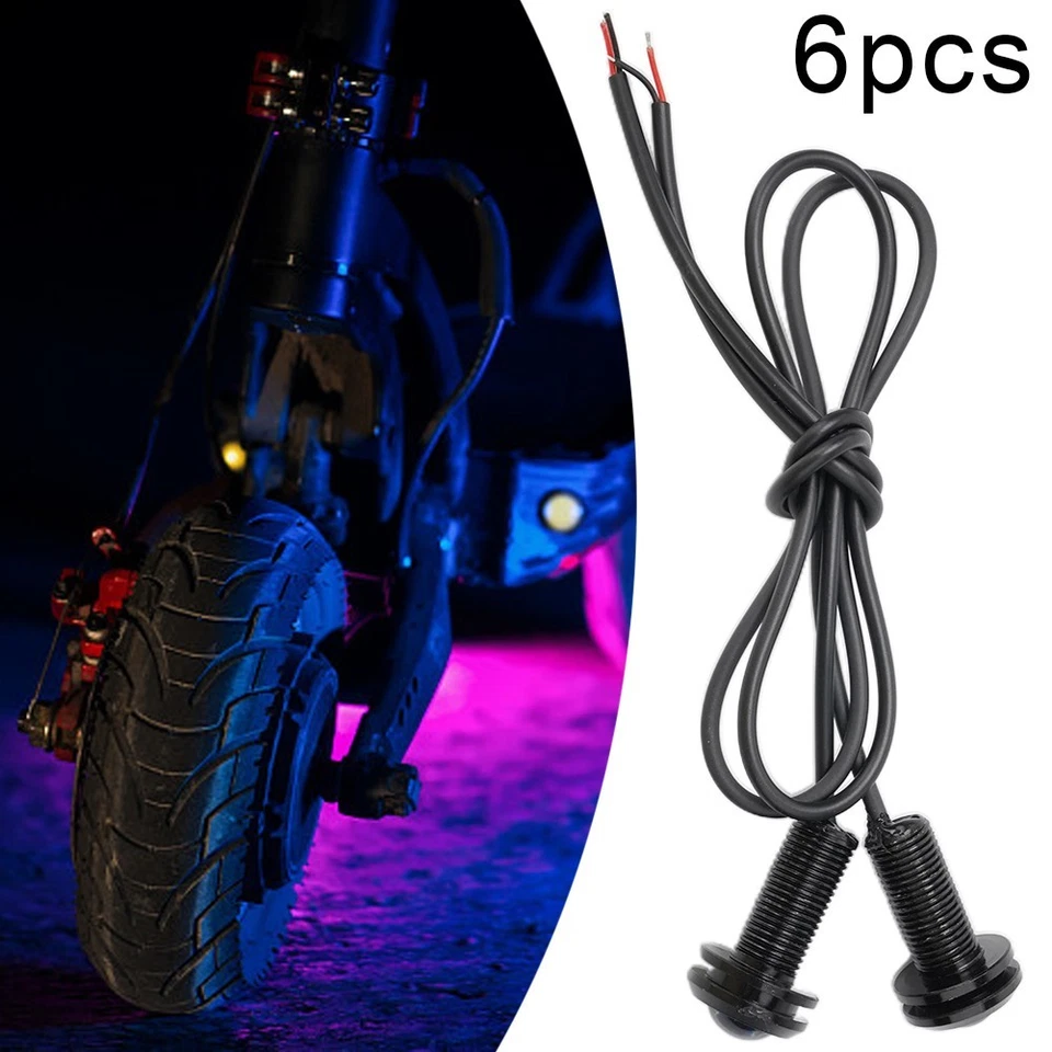 LED Lights Aluminum Alloy Parts Pink Purple Truck 9W For Car - Image 3 of 4