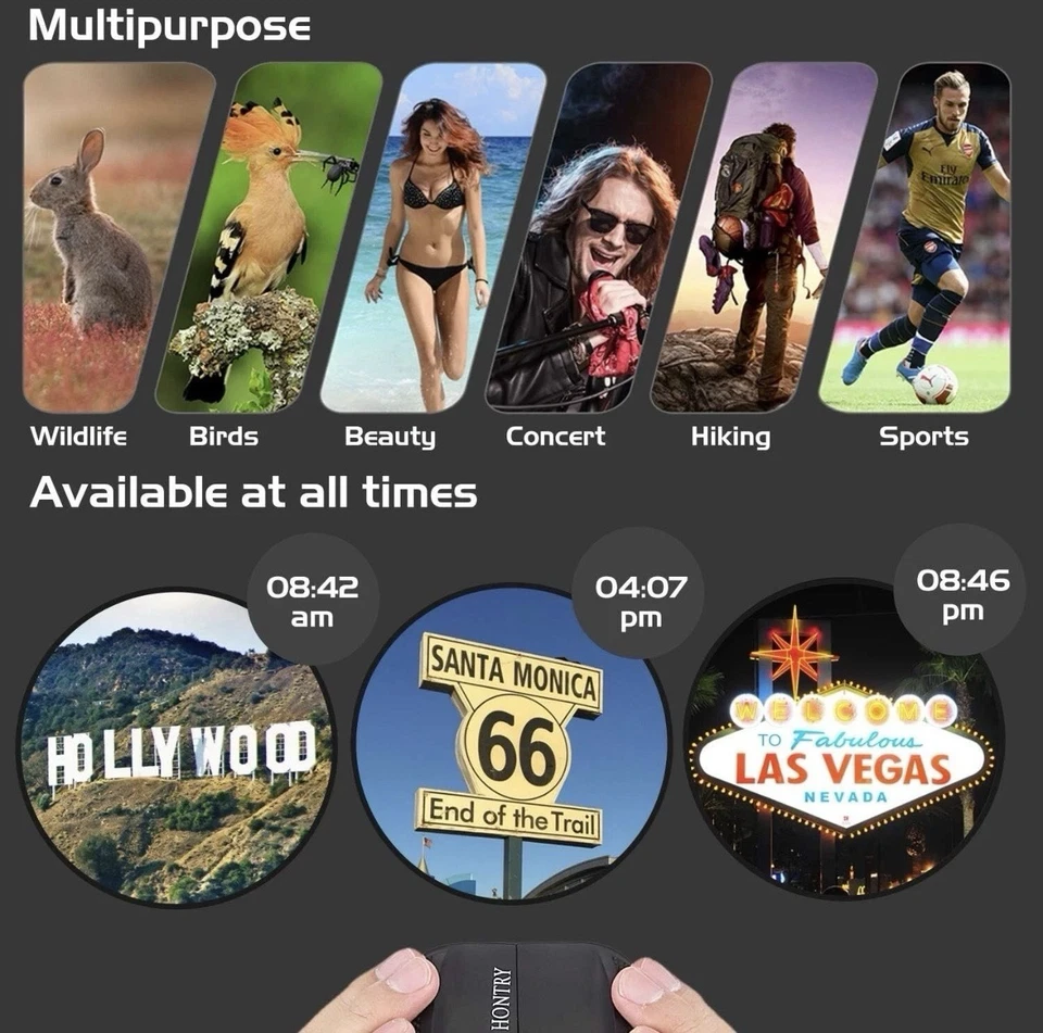 Versatile 10x25 Binoculars with Image Stabilization - Travel & Nature Friendly - Image 4 of 4