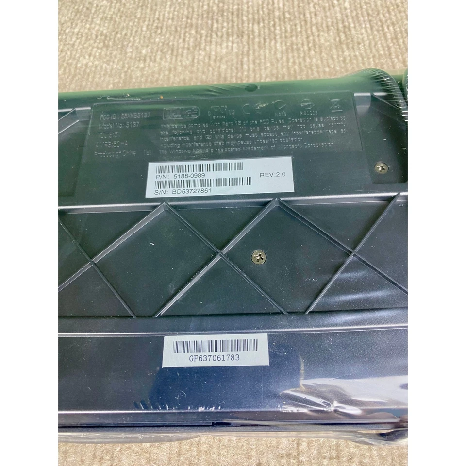 Compaq Keyboard Standard Wired Computer Keyboard with Volume Control - Image 3 of 4