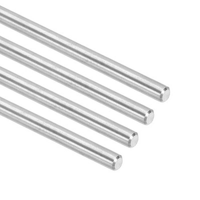 4Pcs Linear Motion Rods, 350mm Linear Motion Rail Rod (Diameter: 3/16Inch)
