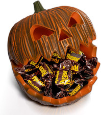 Large Halloween Candy Bowl Pumpkin Candy Dish Jack O Lantern Pumpkin Decor
