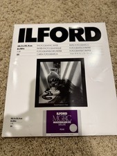 Ilford Multigrade RC Deluxe Pearl Black  White Photographic Paper
