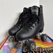 Impala Quad Skate Black Women's Quad Roller Skates Size 8 Used Once EUC
