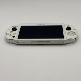 SONY PS Vita PCH-2000 Console White Very Good Fast Shipping No joystick drift.