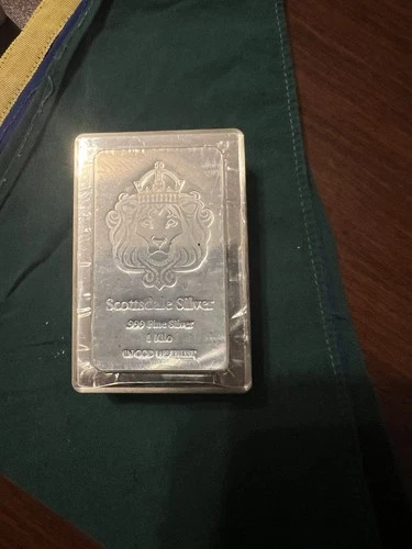 1 KILO Scottsdale STACKER Silver Bar .999 Silver Bullion #A131