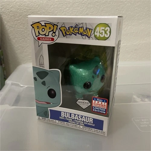 Funko Pop! Vinyl Pokémon Bulbasaur Diamond 2021 Summer Convention Exclusive #453