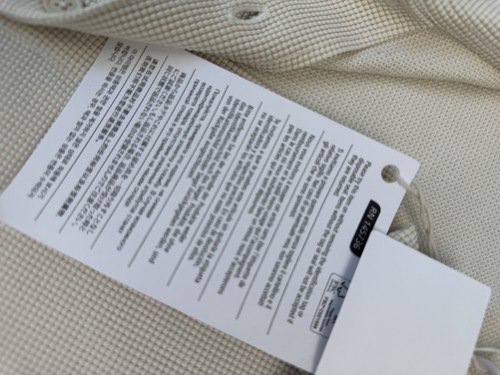 Helmut Lang Waffle Cream Polo Dress NWT Mdium - Picture 9 of 18