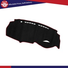 Dashboard Dash Cover Mat Fit for Honda Insight 09-14 Sun Protector Pad Black Red