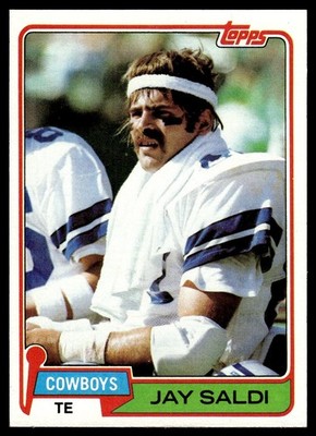 1981 TOPPS JAY SALDI E DALLAS COWBOYS #53